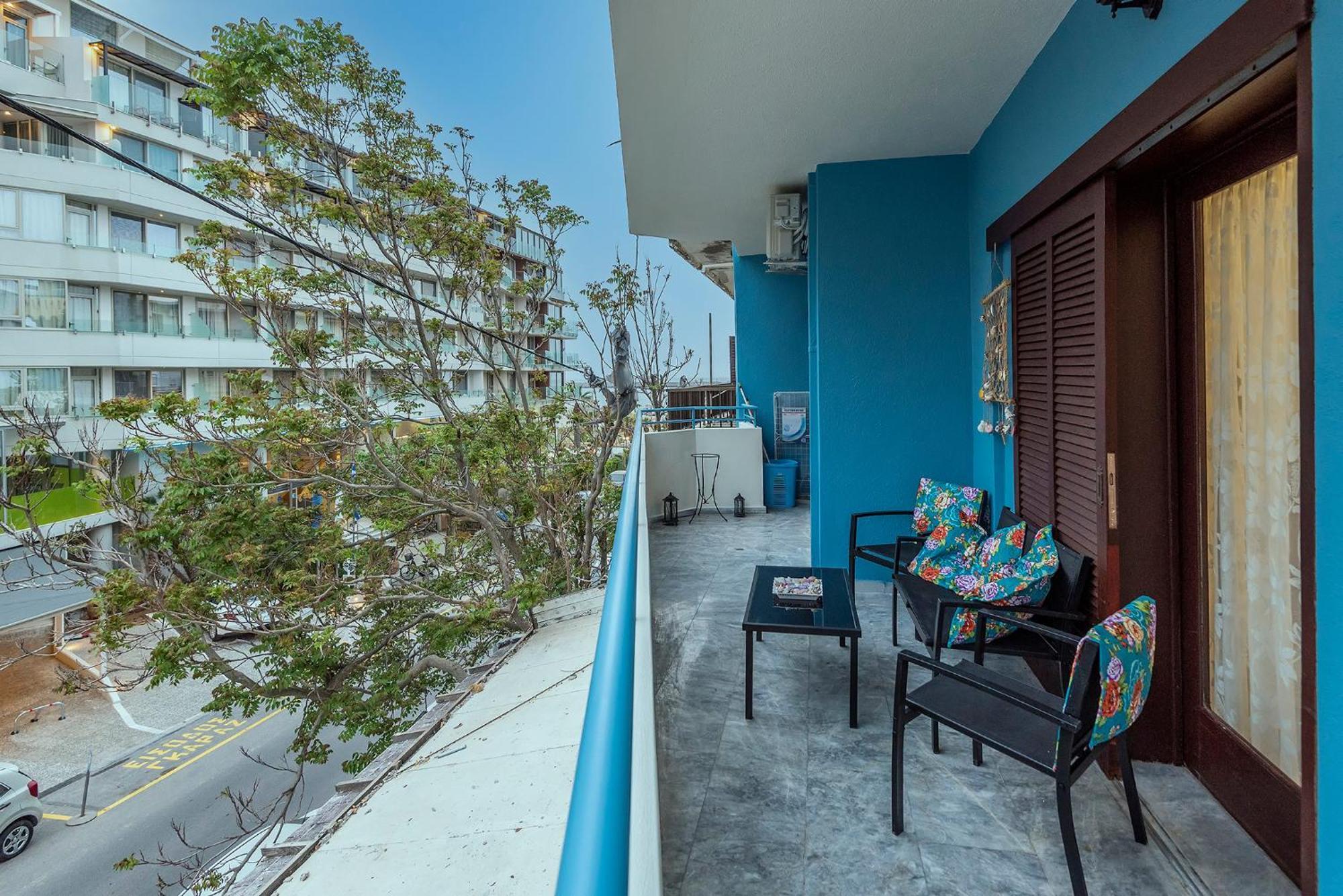 Stratos Seaside Corner Apartment Resmo Dış mekan fotoğraf